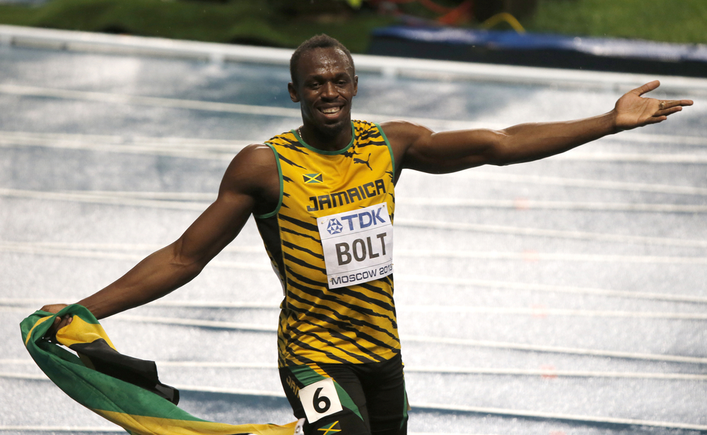 Usain Bolt. Fotó: Kaliva/Shutterstock.com